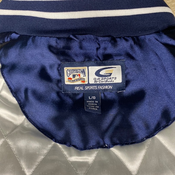 Vintage Rare Carl Banks NY Yankees Baseball Jacket - Picture 10 of 13